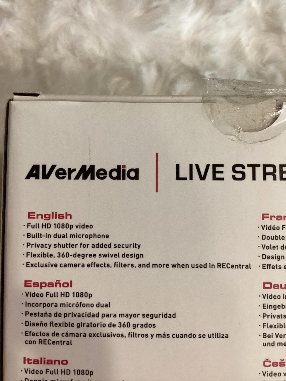 AVerMedia new live